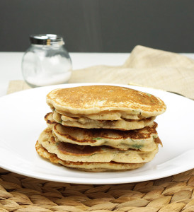 Savory sun-dried tomato pancakes recipe from @bijouxandbits