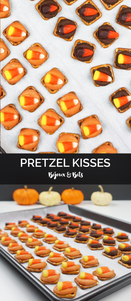 Halloween pretzel kisses | Bijoux & Bits