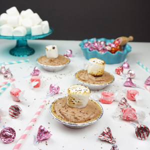 S'mores mousse recipe from @bijouxandbits