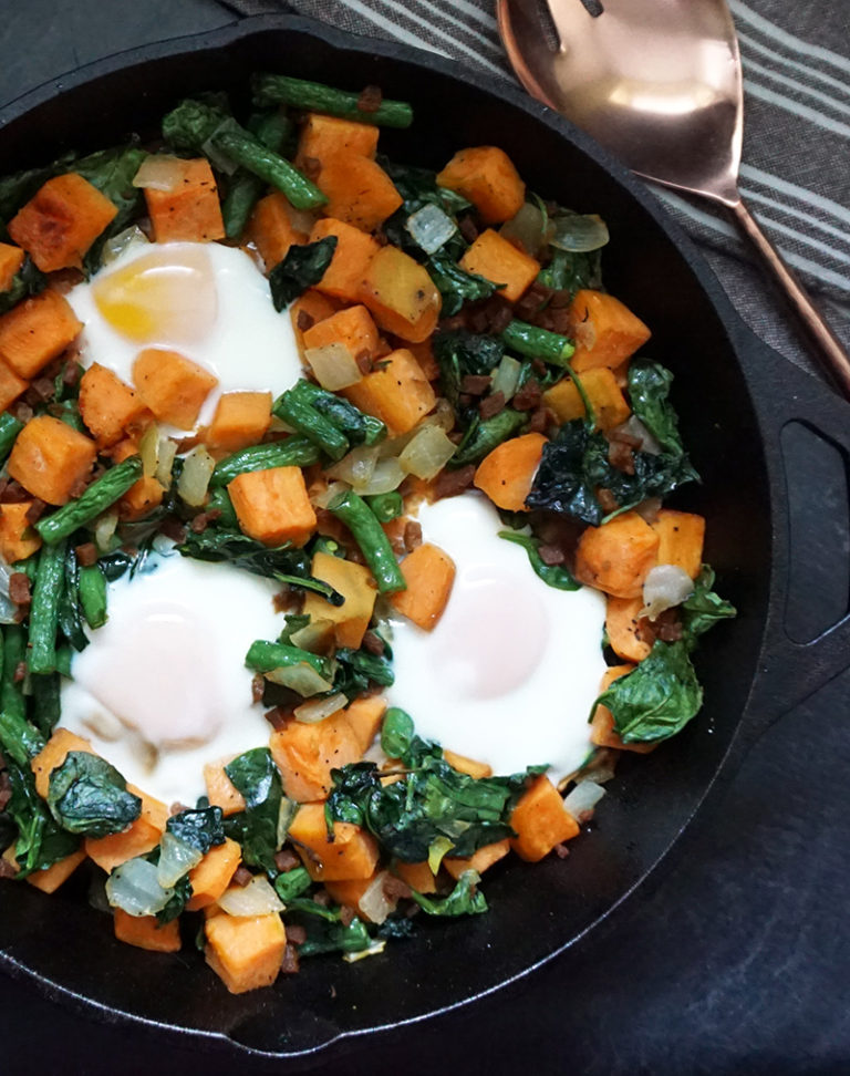 Sweet potato breakfast skillet | Bijoux & Bits