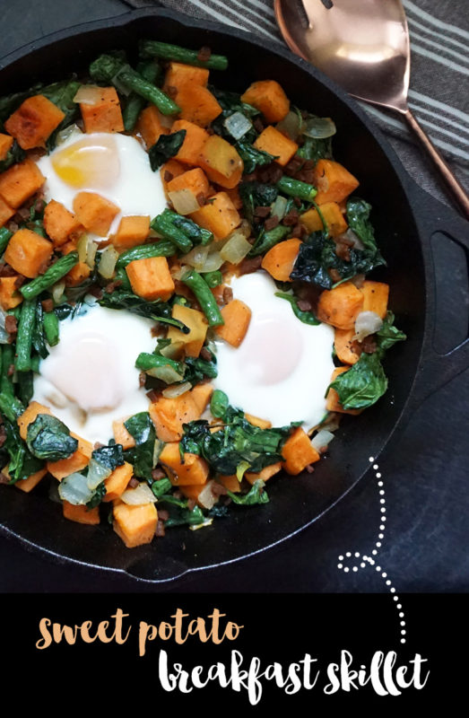 Sweet potato breakfast skillet | Bijoux & Bits