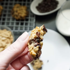 Trail mix cookies from @bijouxandbits #cookies #oatmeal