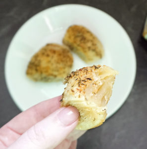 Garlic Parmesan puffs as seen on @bijouxandbits #garlic #pastry