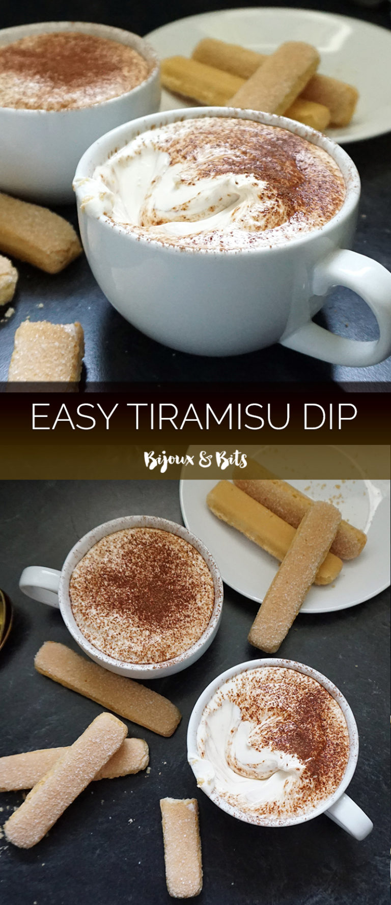 Easy tiramisu dip | Bijoux & Bits