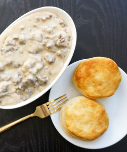 Spicy sage sausage gravy | Bijoux & Bits