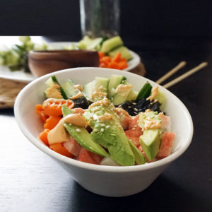 California roll bowl from @bijouxandbits